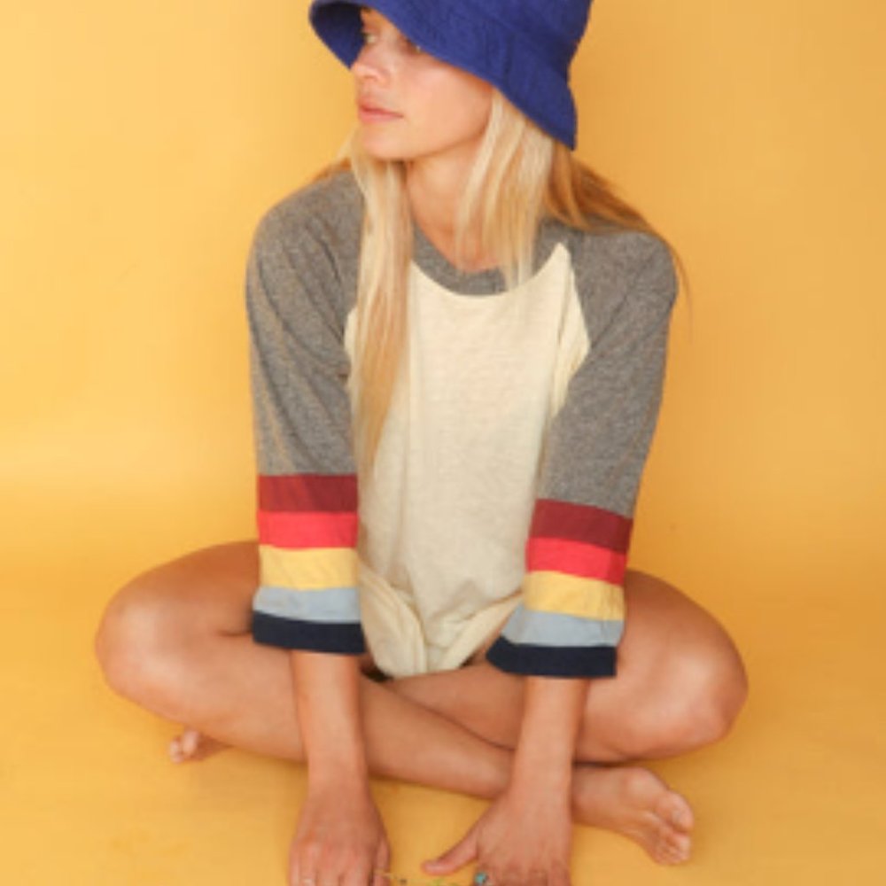 Camp Collective Striped Arm Tee